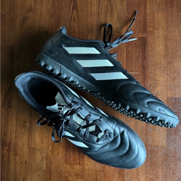 Adidas Men's Black Soccer Turf Shoes - Picture 2 of 5